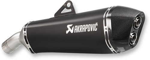 Akrapovic muffler blk - -, ti