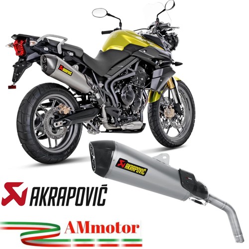 Akrapovic triumph tiger - tiger, 800