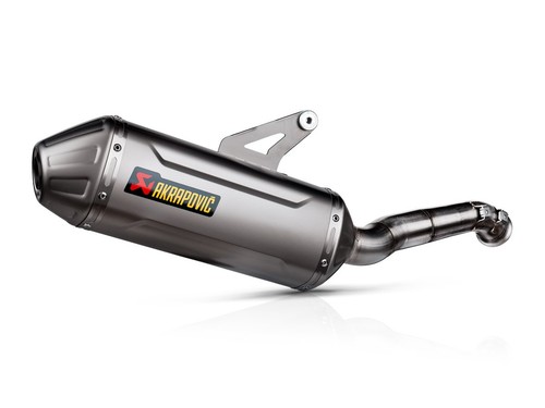Terminale titanio akrapovic - titanio,